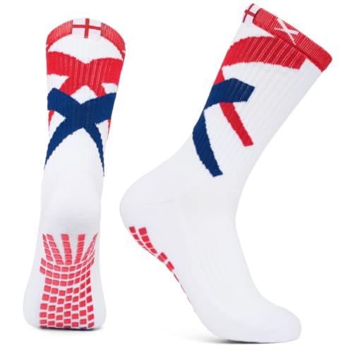 Image of Lux Dual Grip Soccer Socks for Men & Women - DualGrip Engineered for Performance & Comfort - Anti-Slip Grip Socks for Soccer