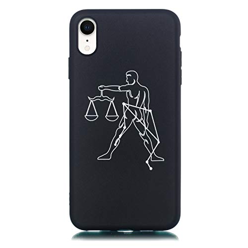 Urhause Negro Funda Compatible con iPhone XR Original Carcasa Case Ultra Fina...