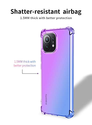 GOGME Cover per Xiaomi Mi 11 + 2 Vetro Temperato