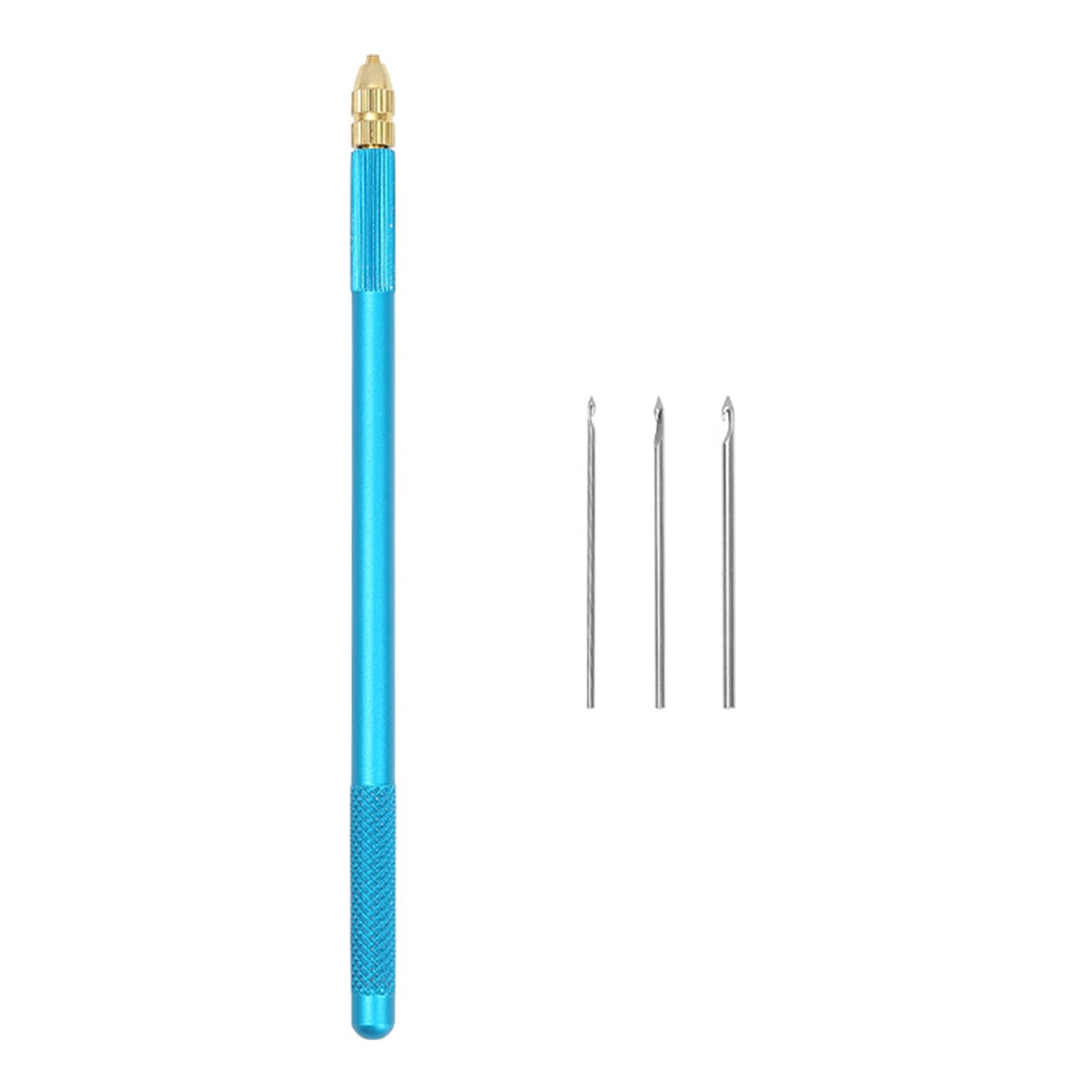 Yhplxyuus Handle Crochet Hooks Needle Set for Craft Yarn Sewing Tool Crochet Hooks Knitting Needle for Making Blankets, Set