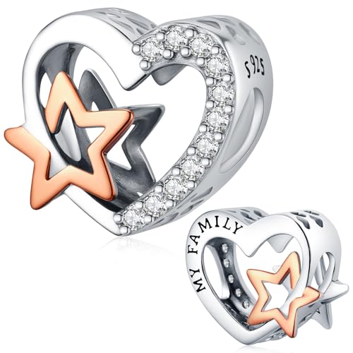 Abalorio de plata de ley 925 para mujer, diseño de árbol de la vida, para pulseras europeas Pandora, Plata de ley, Circón