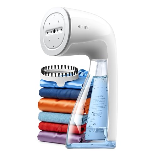 HiLIFE Upgraded Steamer for Clothes, Handheld Portable Design, 1100W Powerful