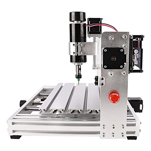 CNC Router Machine, 500W CNC 3018 GRBL Control 3 Axis CNC Machine DIY Mini Engraving Milling Machine Aluminium Alloy Wood Router Engraver for Metal, Wood, Acrylic, PVC, PCB(US Plug 110V)