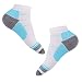 Adecco LLC 2 Pair Foot Compression Socks For Plantar Fasciitis Heel Spurs Pain Relief