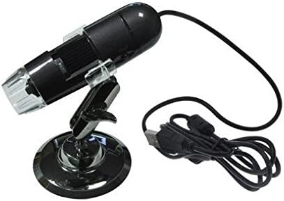 BANGWEIER Portable USB Digital Microscope 25X  600X Magnification Mini Microscope Camera with Universal Metal stents