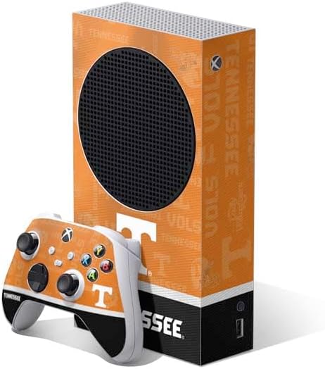 Skinit Decal Gaming Skin Compatible with Xbox Series S Bundle - Officially Licensed University of Tennessee Split Jersey Design