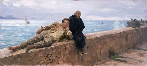 Étude des vagabonds Repin tableau pour décorer un grand mur vide