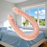 Q9e- 16.5 Inches Realistic Classic Hands-Free Suction Cup Tool for Female