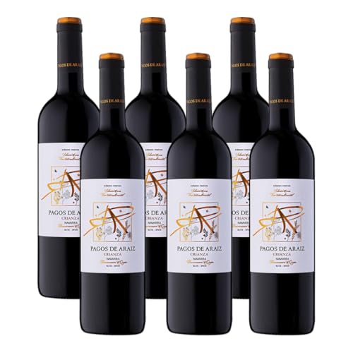Pagos de Araiz Crianza - Vino Tinto - Paquete de 6