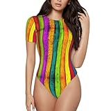 Design cintré : une taille ajustée associée à une zone ample des hanches. Le design met en valeur vos courbes sous plusieurs angles, ce qui fait de vous le centre d'attention dans n'importe quelle foule, parfaite pour toutes les occasions : cette combinaison à col rond à manches courtes est adaptée pour