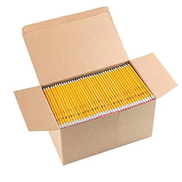 AMAZON - Madisi Wood-Cased #2 HB Pencils, Yellow, Pre-sharpened, Bulk Pack, 1000 pencils
