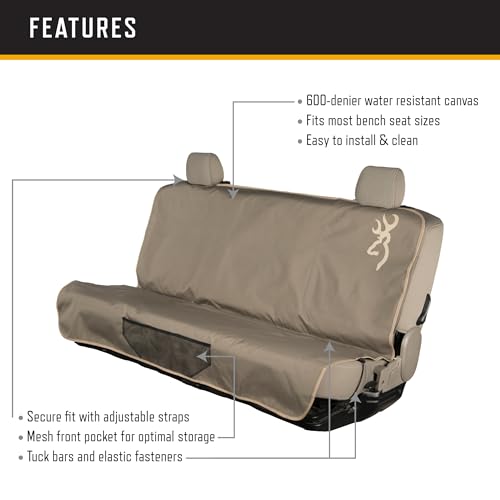 Funda para asiento de banco Browning ideal para excursiones de montaña y días de caza 2