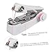 Homoyoyo Mini Máquina de Coser Portátil Manual Blanca Herramienta Ligera y Resistente para Costura Rápida y Reparaciones de Ropa Casa y Viajes Color Aleatorio Color Aleatorio Imagen de Homoyoyo Mini Máquina de Coser Portátil Manual Blanca Herramienta Ligera y Resistente para Costura Rápida y Reparaciones de Ropa Casa y Viajes Color Aleatorio Color Aleatorio