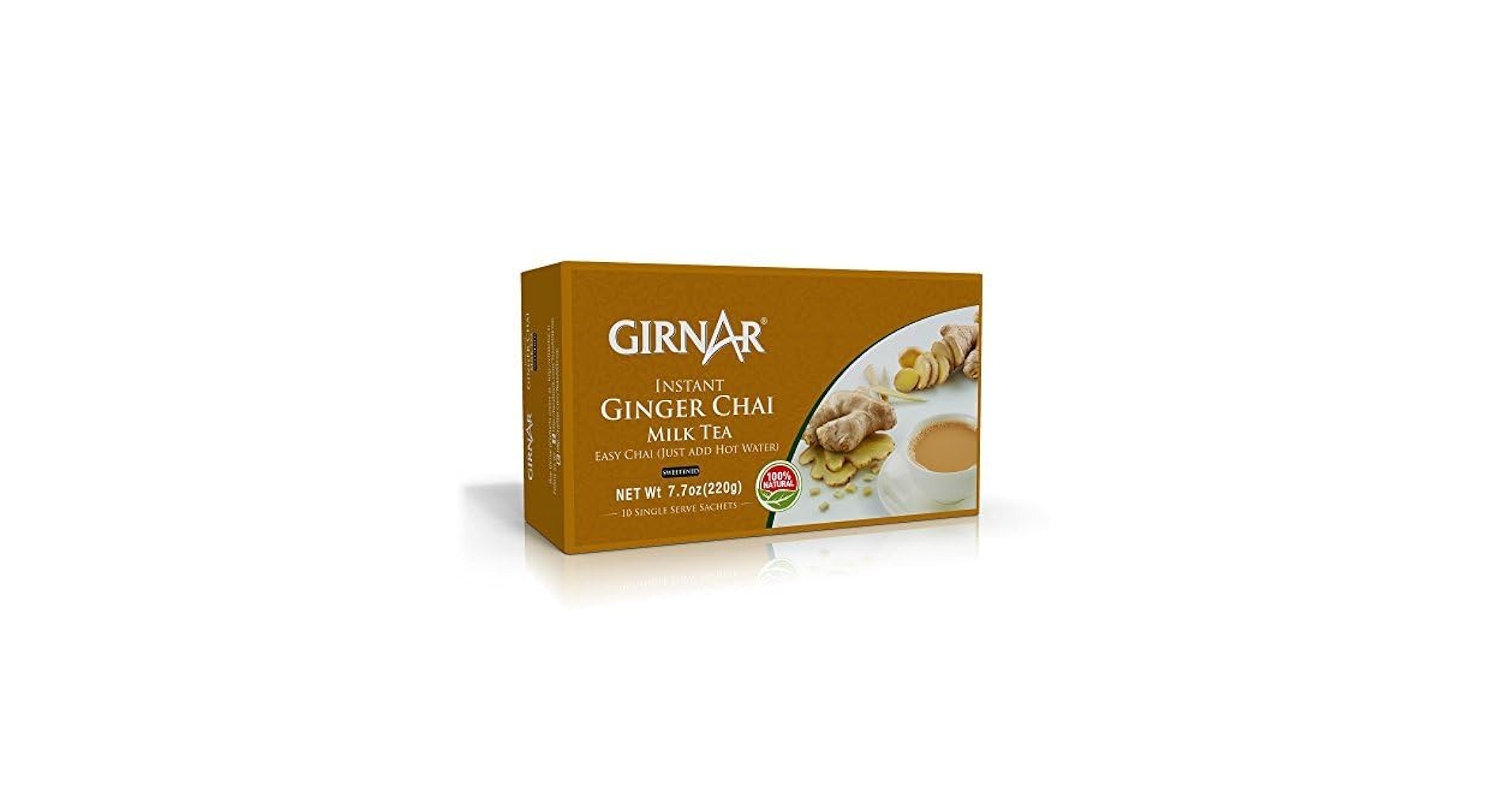GINGER CHAI 5袋セット Instant Chai Latte Mix - Ginger Tea Sweetened | Cuppa Chai Gold