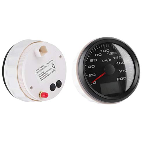 Sensitive Speedometer 200km / h, Speedometer 200km / h Speedometer Boat for Motorcycle Buggy Mainstr