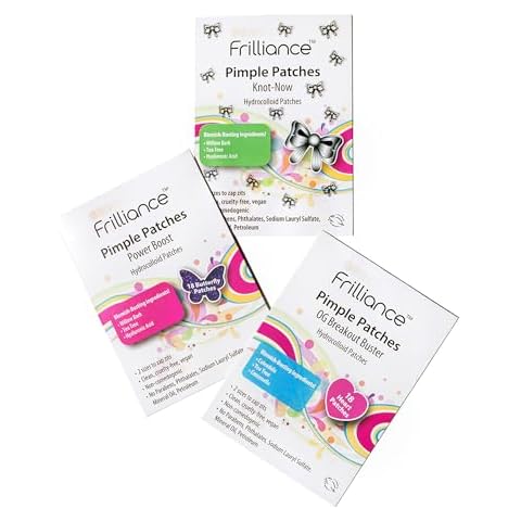 Frilliance Girlyyy Pimple Patches | Hearts, Butterflies, Bows | Zap Zits in Style Cover