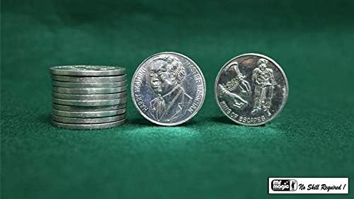 Houdini Palming Coins (12 Pieces) by Mr. Magic