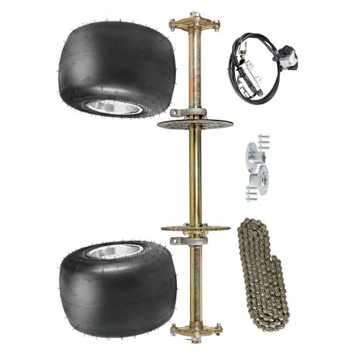 32" Racing Go Kart Rear Axle Kit | Complete Assembly