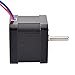 STEPPERONLINE 0.9deg Nema 17 Stepper Motor Bipolar 0.9A 36Ncm/51oz.in 42x42x39mm 4-Wires DIY