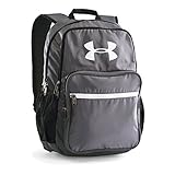 Under Armour Boys' HOF Backpack, Graphite (040)/White, One Size