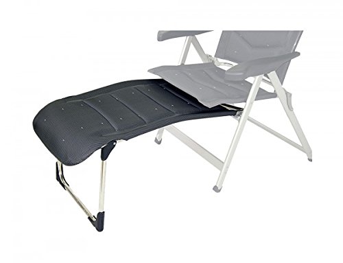 Preisvergleich Produktbild Klappstuhl STARK Crespo - XXL ANTHRAZIT+ BEINAUFLAGE