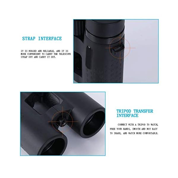ZYXYYDS Hd Langlebiges High-Definition-Fernglas Nachtsicht Wasserdichtes tragbares Weitwinkel-Teleskop – Bild 7