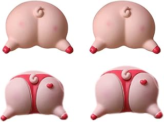 WAIT FLY Funny Pig Butt Refrigerator Magnets, Decorative 3D Fridge Magnets, Perfect for Whiteboard, Photos, Notes, Map, Calendar-Pig
