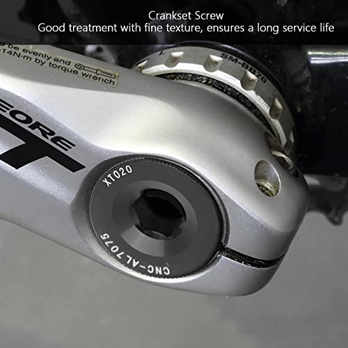 Image of ANGGREK hollowtech Crank Tension Bolt Bicycle arm Cycling Screw Shimano Cap 105 end Bike dust Covers Gold crankset m20 Bolts 2 Fixing ii preload m582 sram for wheelspeed Aries Bosch