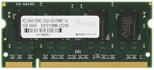 AhebN ADS6400N-1G PC2-6400 DDR2 200PIN 1GB