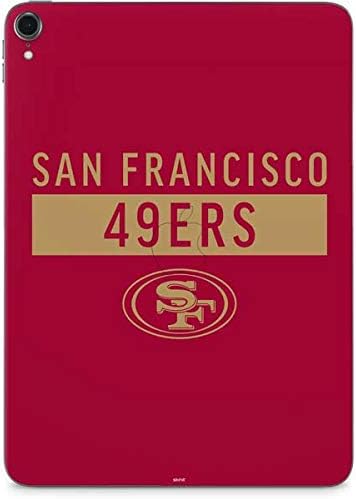 Skinit Decal Tablet Skin Compatible with iPad Pro 11in M4 (2024) - Officially Licensed NFL San Francisco 49ers Red Performance Series Design