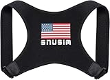 SNUSIM Posture Corrector Upper Back Brace Neck Shoulder Back Support Brace Pain Relief Belt for Women Men Braces Spine Straightener Breathable