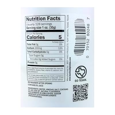 Best Maid Dill Juice 1 Gal (128 Fl Oz (Pack of 1))