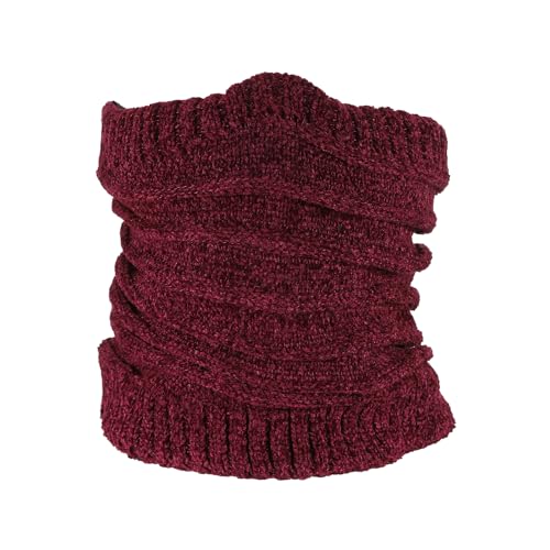 PATIKIL Winter Neck Warmer, Cold Weather Face Cover Men Knitted Fleece Neck Gaiter