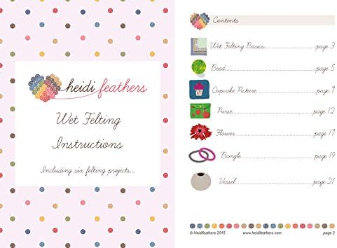 Miniatura 3 de Kit de fieltro húmedo en caja premium - 20 colores merino