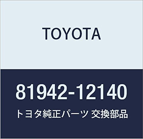 TOYOTA (toyota) Genuine Parts Fajita Control Name Seat Corolla, Splinter Part No 81942 – 12140