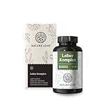 NATURE LOVE® Leber Komplex - 120 Kapseln - mit Mariendistel, Cholin, Artischockenextrakt, Curcuma & Zink - Leberkur Hochdosiert, vegan, laborgeprüft und in Deutschland produziert