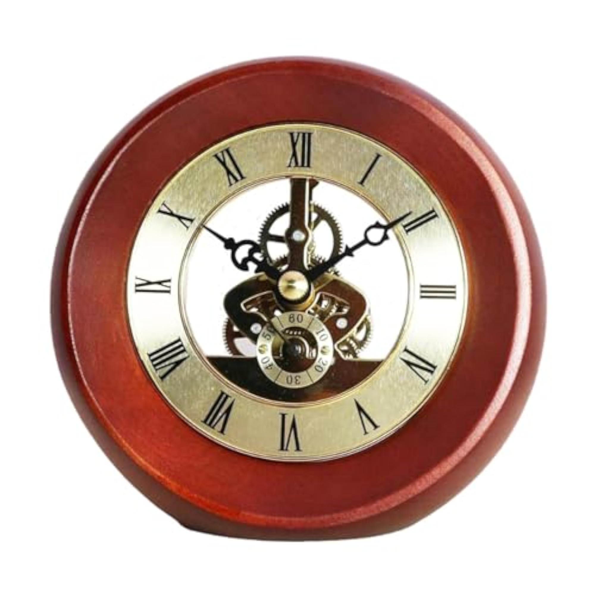 Fashion Rolling Gear Clock, Metal Version