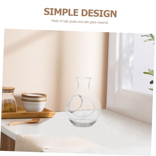 Luxshiny Wine Decanter Glass Cooling Wine Aerator Com Decantadores de Bolso de Gelo Aerjante de Vinh