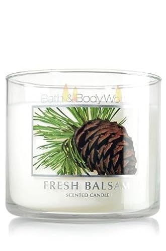 Bath & Body Works Slatkin & Co. Fresh Balsam 3-wick Candle - image 1