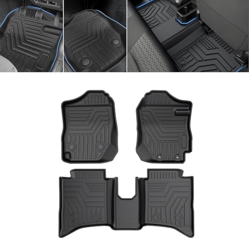 Virauto スズキ 新型 ジムニー ノマド JC74W MT車 3D フロアマット 1列目&2列目用 2025年4月〜 5ドア 専用 セカンドマット カーマット TPE 滑り止め 防水 キズ&汚れ防止 耐摩擦 取付簡単 お手入れ アクセサリー カスタム