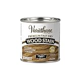 Varathane Premium Fast Dry Wood Stain | 1 Hour Dry Time | 1 Coat Color | Interior Wood Stain | Furniture, Cabinets, Doors, Trim | Half Pint | Golden Oak