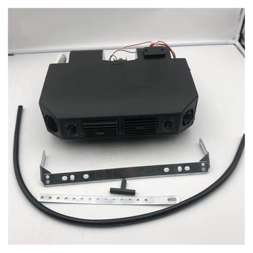Aire acondicionado eléctrico universal bajo el salpicadero, toma de corriente de 12 V y 24 V, for coche, autobús, furgoneta, camión, autocaravana o caravana. Amplia compatibilidad(Heat and Cool 24V,C)
