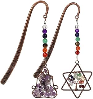 Bookmark Metal Vintage Bronze Bookmarks Page Markers Gift for Women Men Book Lovers, 2PCS