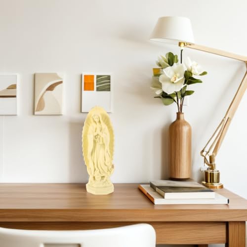 Estatua Virgen María 7.67 Pulgadas Decoración Religiosa miniatura 5
