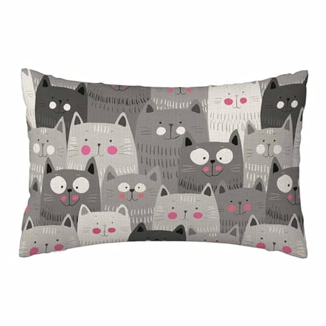 White Marble Pillow Case Abstract Artificial Stone Creative Fashion Marbling Gold Veins Soft & Breathable Pillow Cover with Envelope Closure Pillowcase Standard Size 20 X 26