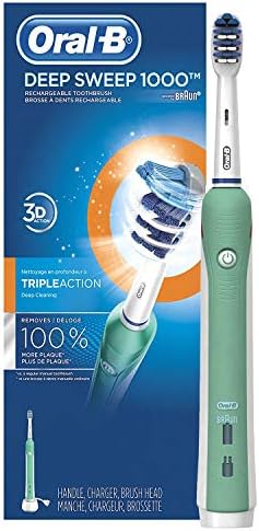 Deep Sweep 1000 Electric Rechargeable Power Toothbrush Powered By Braun