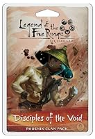 Fantasy Flight Games Current Edition Legend of The Five Rings Lcg Disciples of The Void Phoenix Clan Pack Board Game