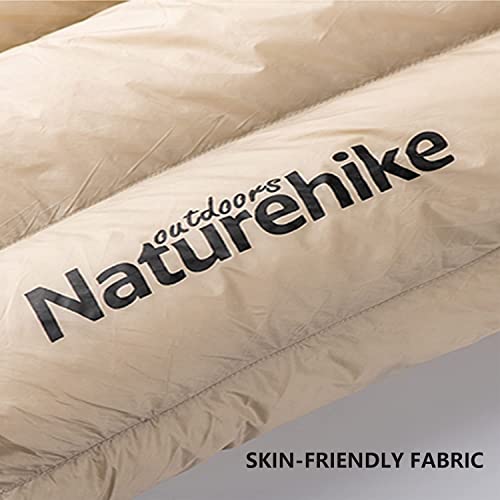 Naturehike Down Sleeping Bag 650 Fill Power Ultraligera Compacta para Camping, Senderismo y Viajes con Bolsa de Compresión miniatura 3