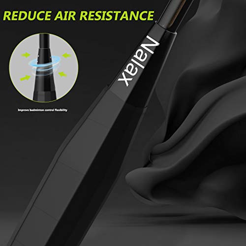 Nalax-Badminton-Set-2-Player-Badminton-Rackets-Professional-Graphite-High-Grade-Badminton-Racquet-with-3-Shuttlecocks-and-1-Carrying-Bag-for-Backyard-Games-Suitable-for-Amateurs-and-Professionals