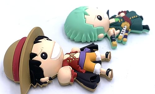 Monograma Imanes One Piece Luffy & Zoro Foam 3D Set miniatura 4
